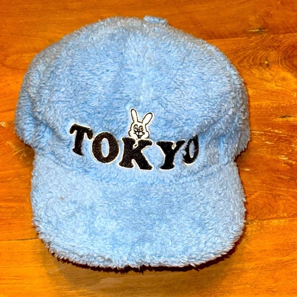 TOKYO Ball Cap Pale Blue Fleece